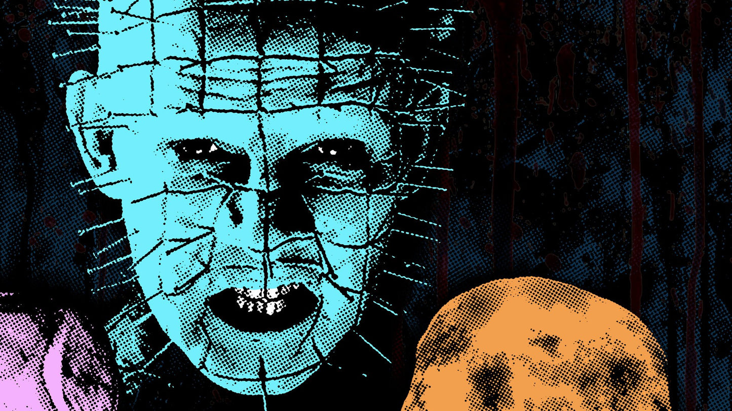 Hellraiser - Alternative Movie Poster / 80s Horror Movies / Clive Barker / Pinhead / Gothic Horror
