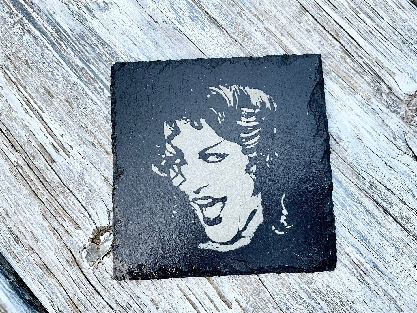 House of 1000 Corpses Slate Coaster Set / Horror Movie Art / Captain Spaulding / Baby Firefly / Otis Firefly / Rob Zombie / Devils Rejects