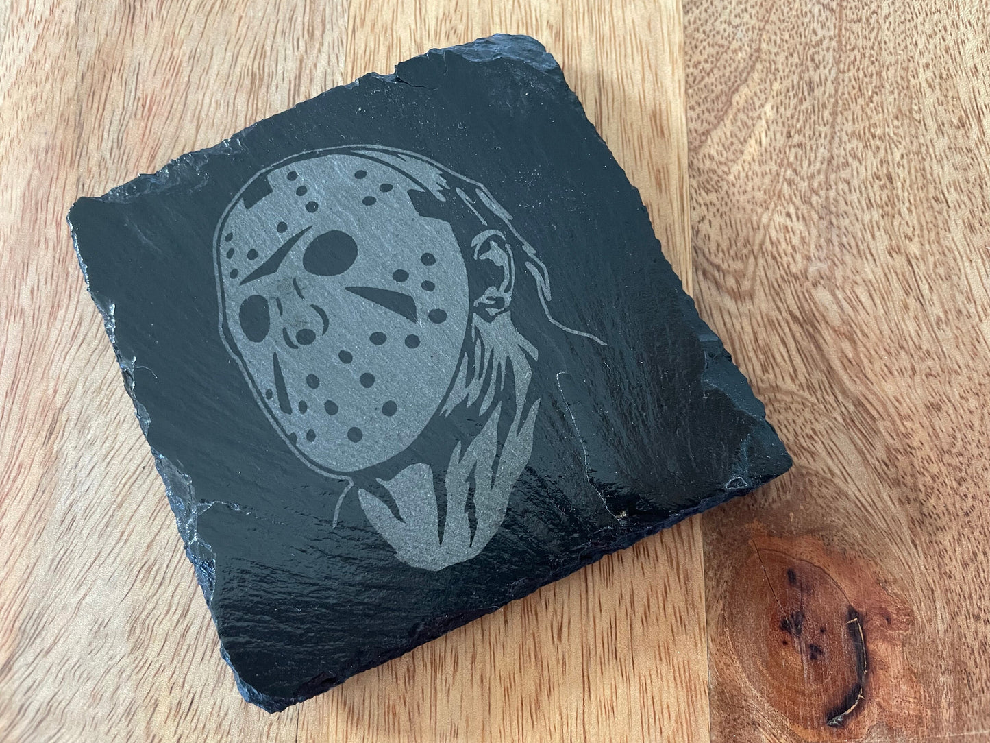 Movie Maniac Slasher Coasters - Freddy Krueger, Jason Voorhees, Michael Myers / Halloween / Nightmare / Friday The 13th FREE SHIPPING