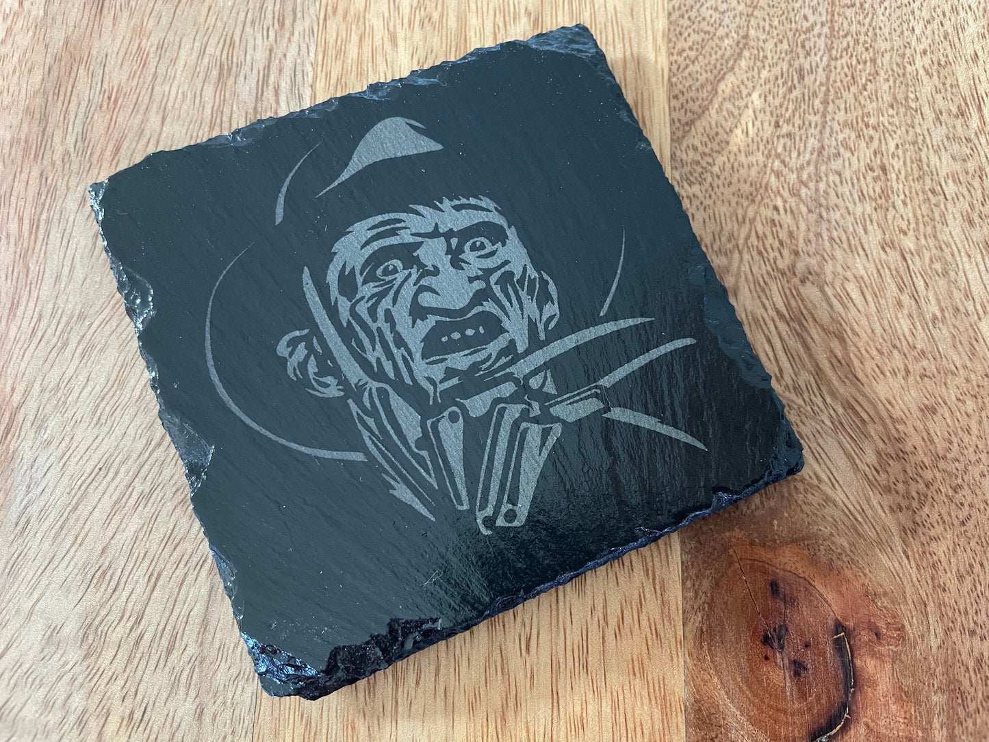 Movie Maniac Slasher Coasters - Freddy Krueger, Jason Voorhees, Michael Myers / Halloween / Nightmare / Friday The 13th FREE SHIPPING