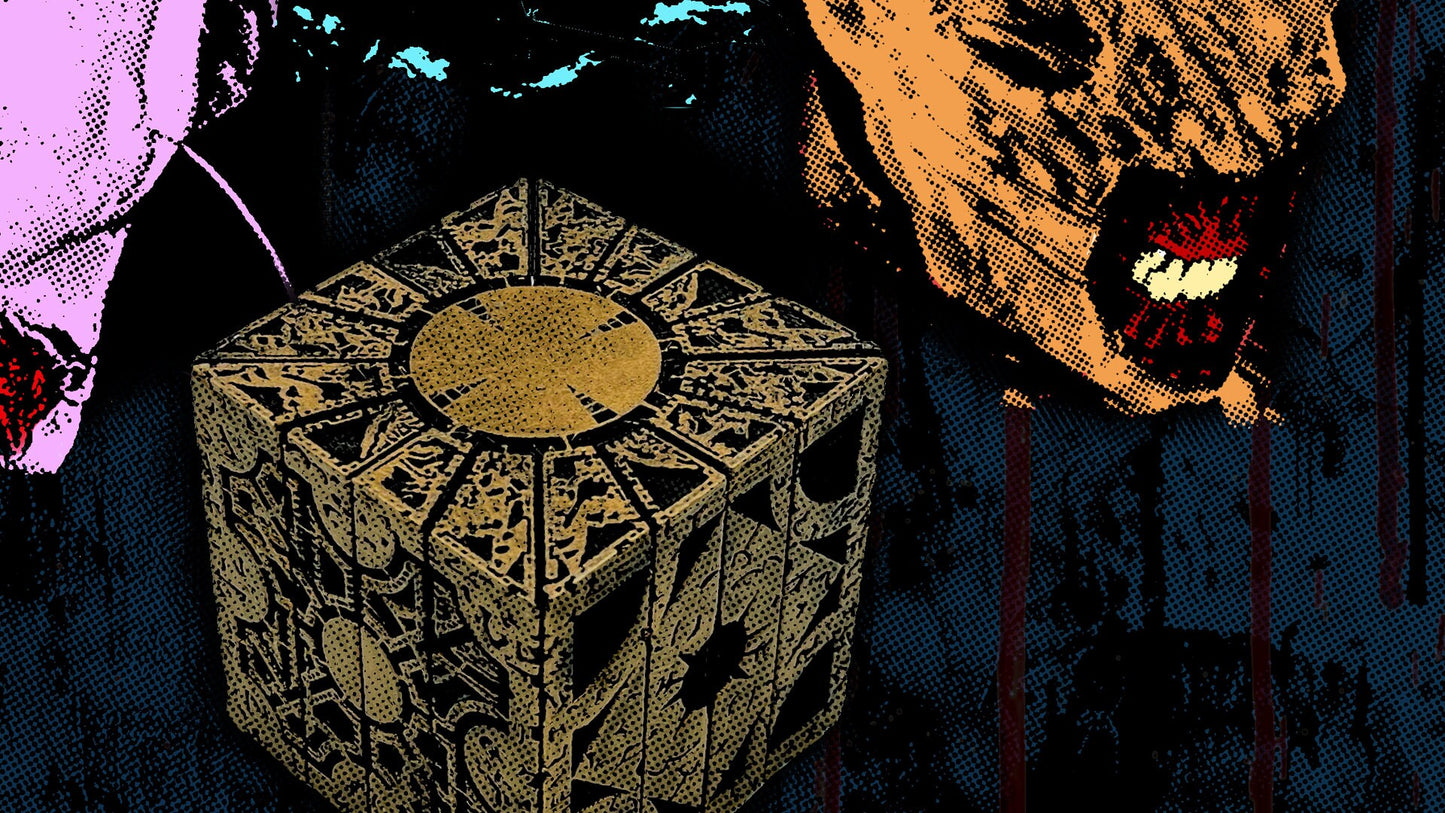 Hellraiser - Alternative Movie Poster / 80s Horror Movies / Clive Barker / Pinhead / Gothic Horror