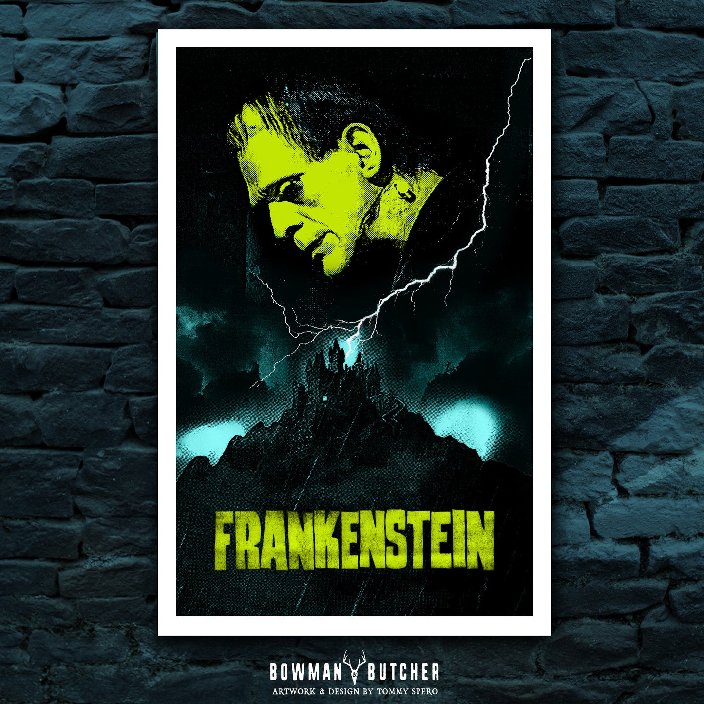 Frankenstein - Alternative Movie Poster / Universal Monsters / Classic Monsters / Boris Karloff