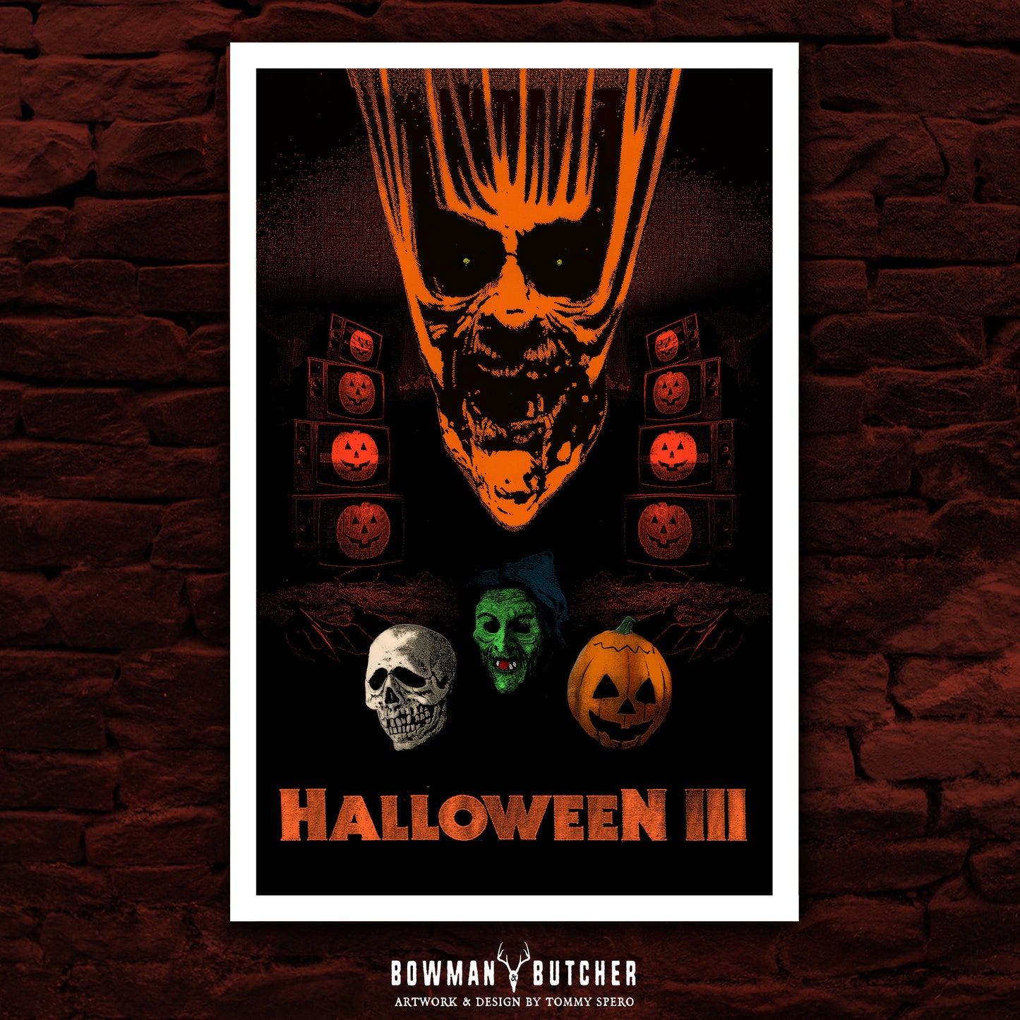 Halloween III - 11x17 Framed Alternative Movie Poster