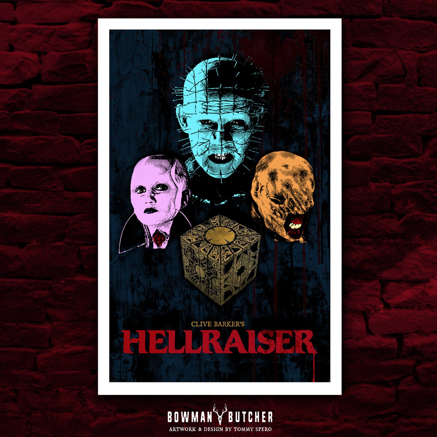 Hellraiser - 11x17 Framed Alternative Movie Poster