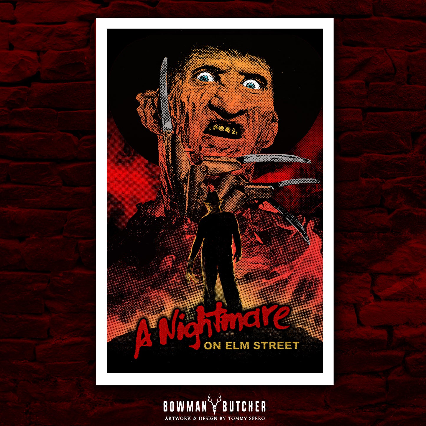 Nightmare On Elm Street - 11x17 Framed Alternative Movie Poster