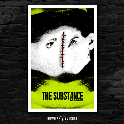 The Substance - Alternative Movie Poster / Demi Moore / Margaret Qualley / Body Horror / Coralie Fargeat