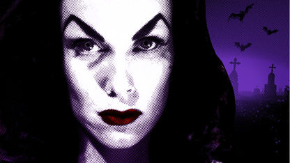 Vampira - Art Print / Goth Girl / Vampire Girl / Universal Monsters / Classic Monsters / Maila Nurmi / Classic Horror